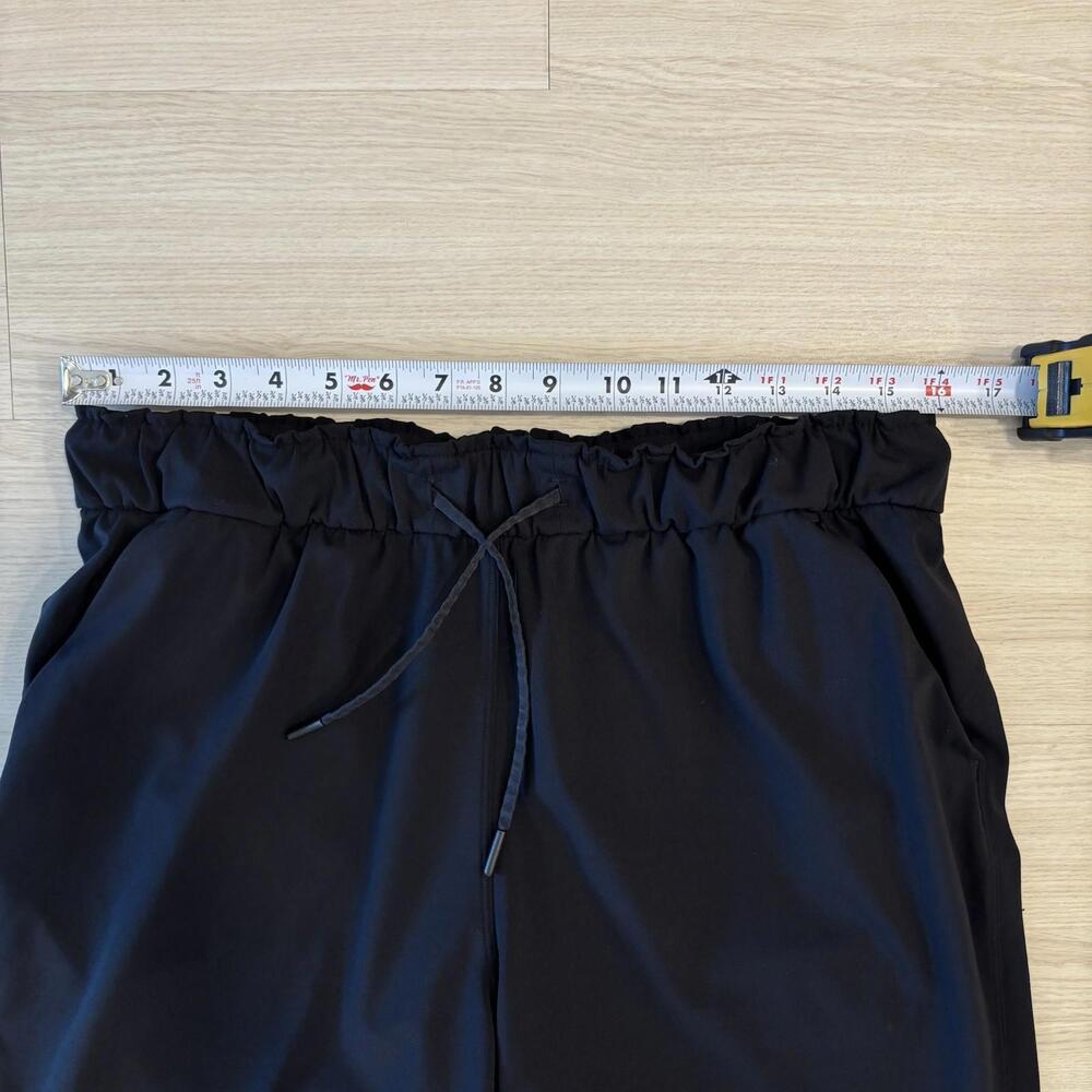Lululemon Keep Moving Jogger Women’s Size 12 Black Luxtreme Pull On High Rise - Picture 7 of 8